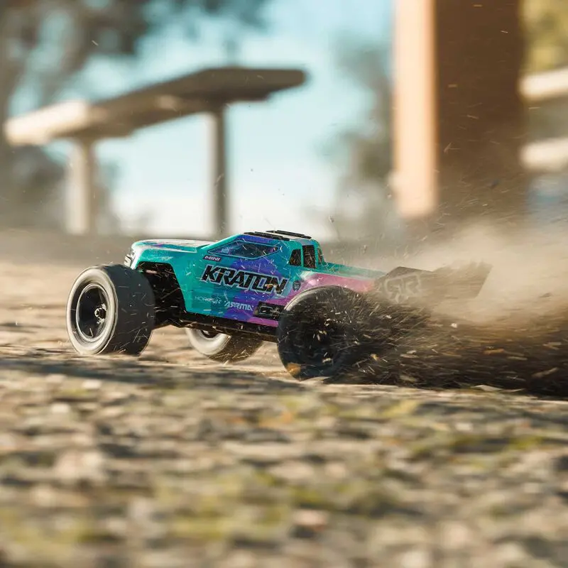 Arrma Mini Kraton 3S Blx 4X4 1/16 Rtr Brushless Speed Monster Truck W/2.4Ghz Radio, 3S Lipo Battery & Charger (Assorted Colors) 1