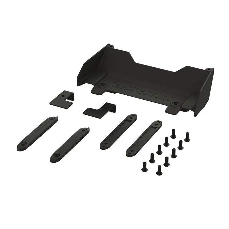 Arrma Vorteks 3S Blx Rear Wing And Roof Skids Set 1