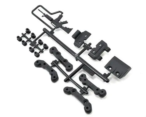 Axial Exo Chassis Guard And Toe Block Insert Set (Front And Rear) 1