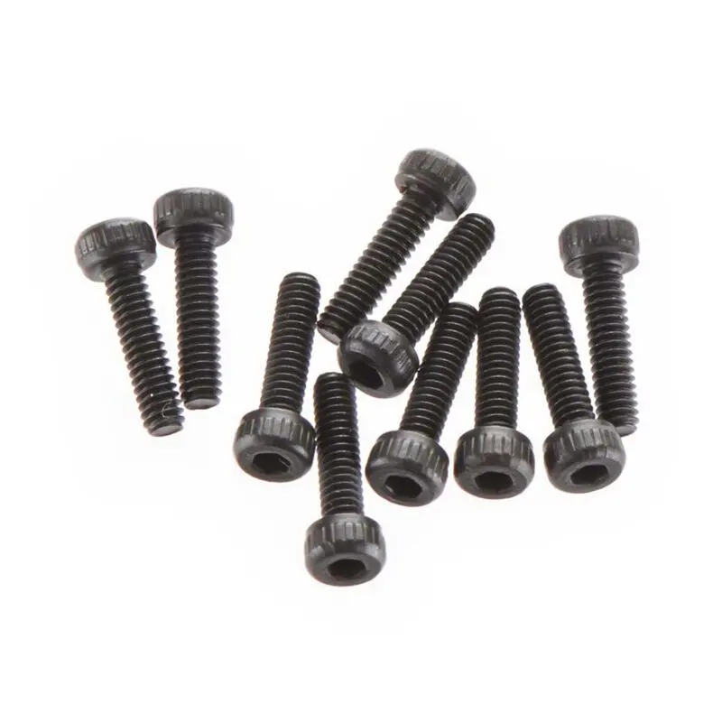 Axial M2x8mm Cap Head (Black) (10Pcs) 1