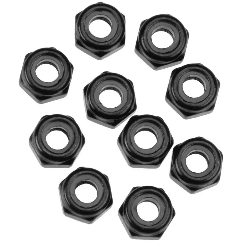 Axial M3 Nylon Locking Hex Nut (Black) (10) 1