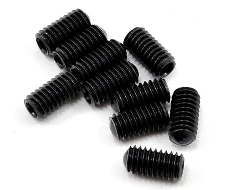 Axial M4x8mm Set Screw (Black) (10Pcs) 1