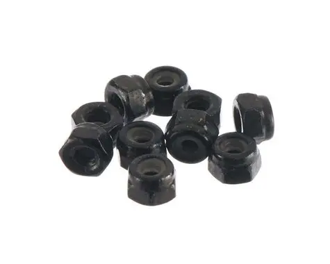 Axial Nylon Locking Nut 2Mm (10) 1