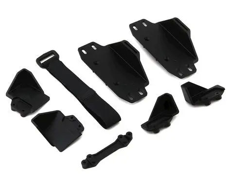 Axial Scx10 Iii Battery Tray Set & Strap 1