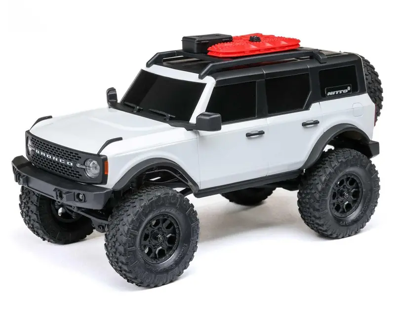 Axial Scx24 Ford Bronco Hard Body 1/24 4Wd Rtr Scale Mini Crawler W/2.4Ghz Radio, Battery & Charger (Assorted Colors) 1