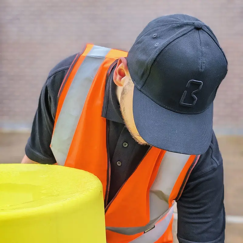 Bigben Baseball Cap Black C/W 3D Black B Embroidery 1