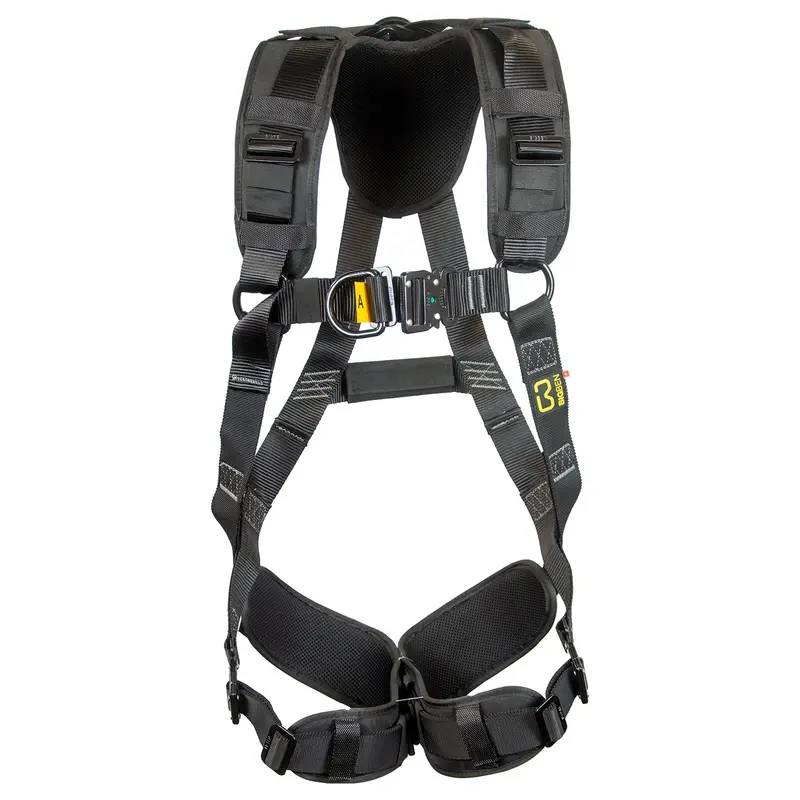 Bigben® Bigguy Deluxe Comfort Plus Padded 2 Point Safety Harness (Black) - Quick Release 1