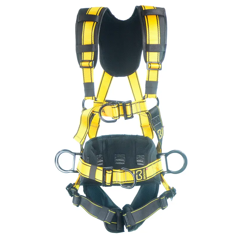 Bigben® Bigguy Deluxe Comfort Plus Padded 2 Point Safety Harness C/W Work Positioning Belt 1