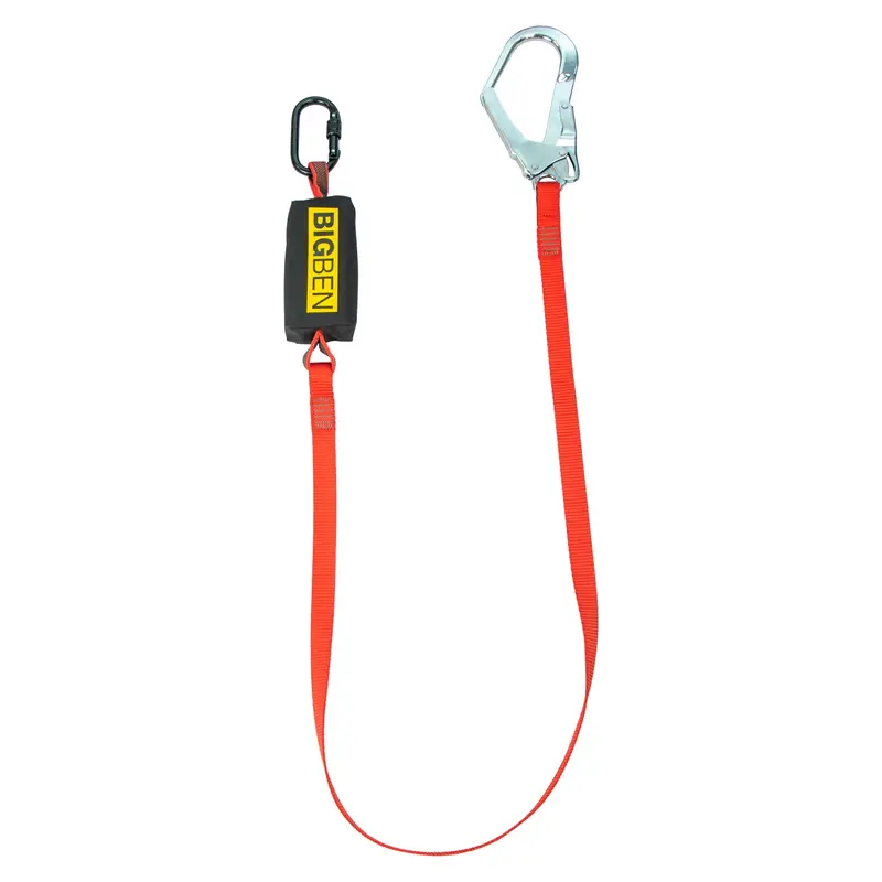 Bigben® Bigguy Webbing Fall Arrest Lanyard With Steel Scaffold Hook 1