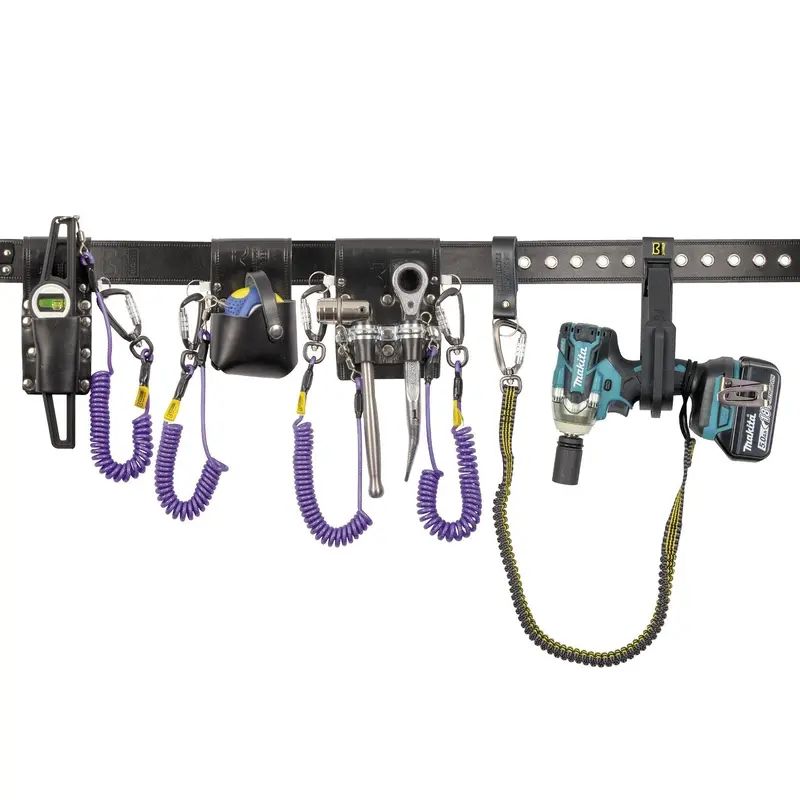 Bigben® Deluxe Tool Belt Kit With Tethered Tools & Makita Impact Wrench 1