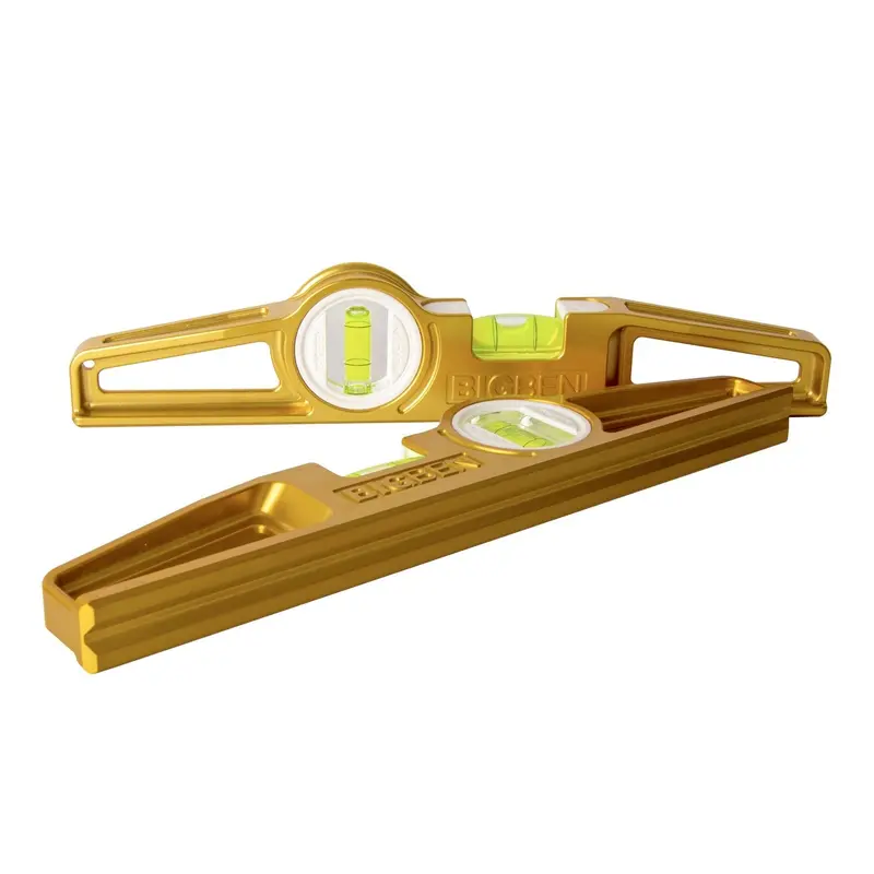 Bigben® Grooved Scaffolders Level Induction Magnetic - Alloy Gold 1