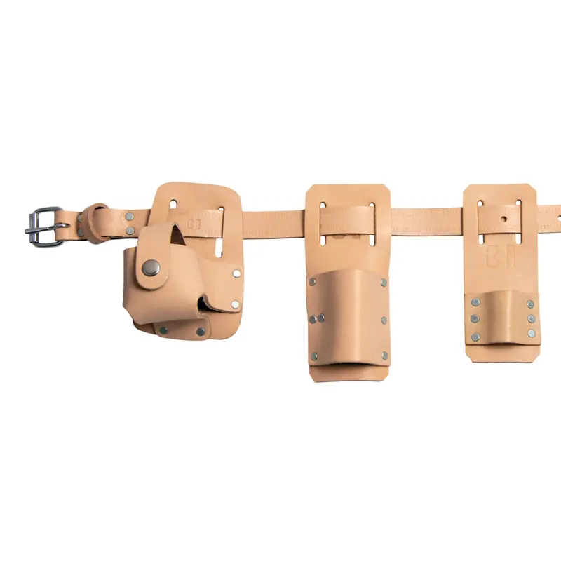 Bigben® Kids Leather Scaffold Belt Set - 35" Belt 1