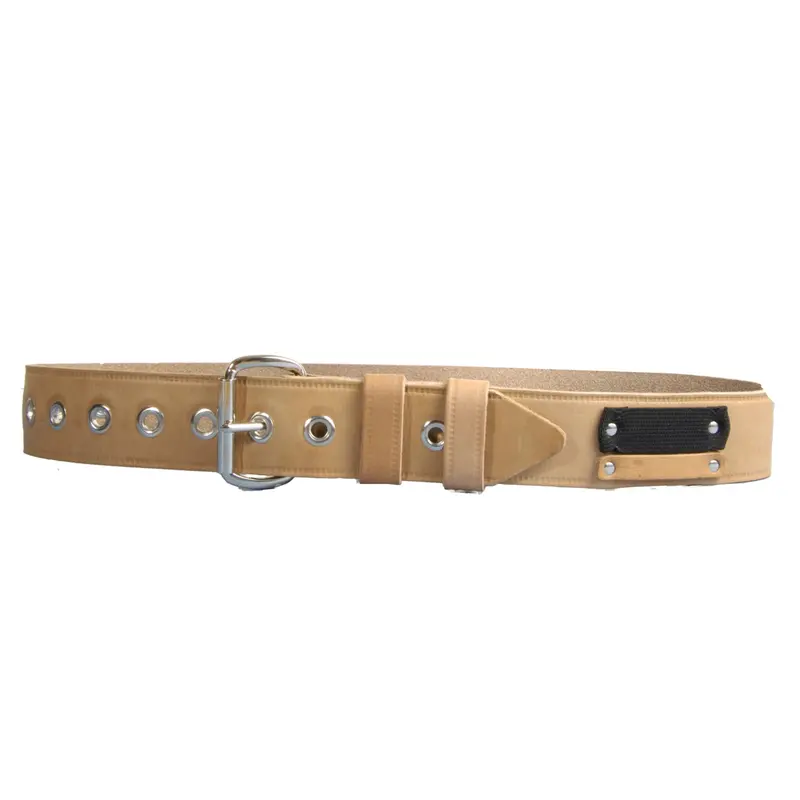 Bigben® Leather Belt With Eyelets - Natural 1