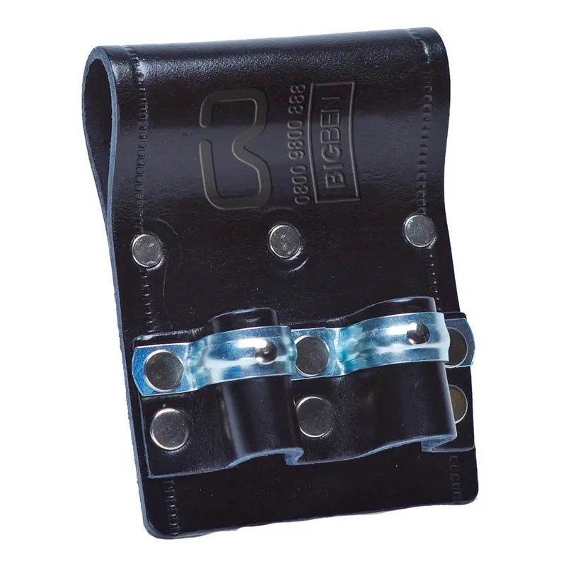 Bigben® Metal Reinforced Double Spanner Frog - Black Leather 1