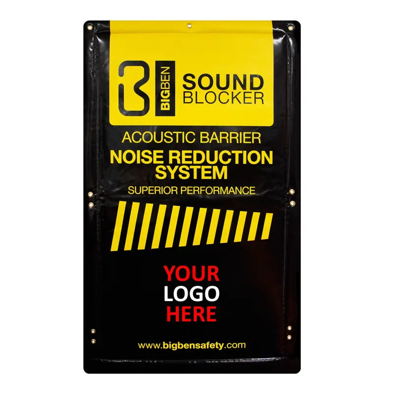 Bigben Sound Blocker® Acoustic Barrier (1.2M X 2M) - Bespoke Printing 1