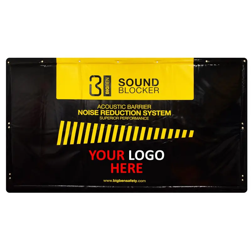 Bigben Sound Blocker® Acoustic Barrier (3.6M X 2M) - Bespoke Printing 1