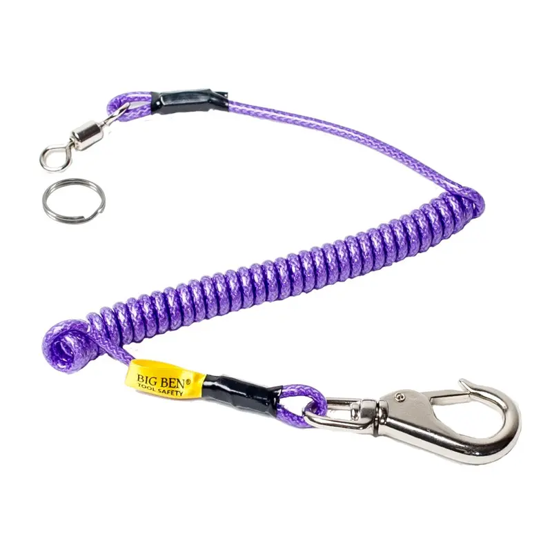 Bigben® Tool Tether With Spring Hook & Swivel 1