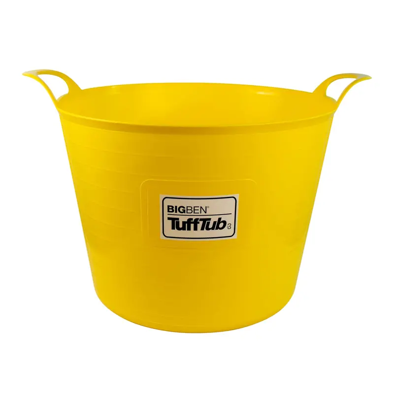 Bigben® Tufftub Heavy Duty Bucket - Yellow 1