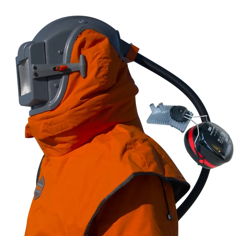 Blastsafe Origin Helmet With Peltor Optim3 Earmuffs 1