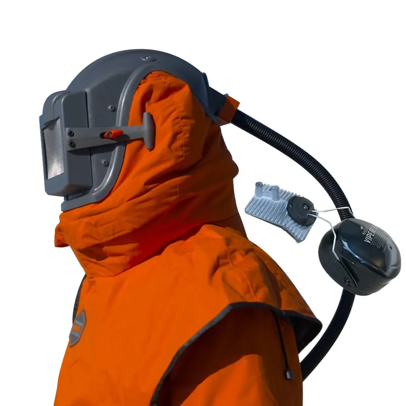 Blastsafe Origin Helmet With Viper2 Earmuffs 1