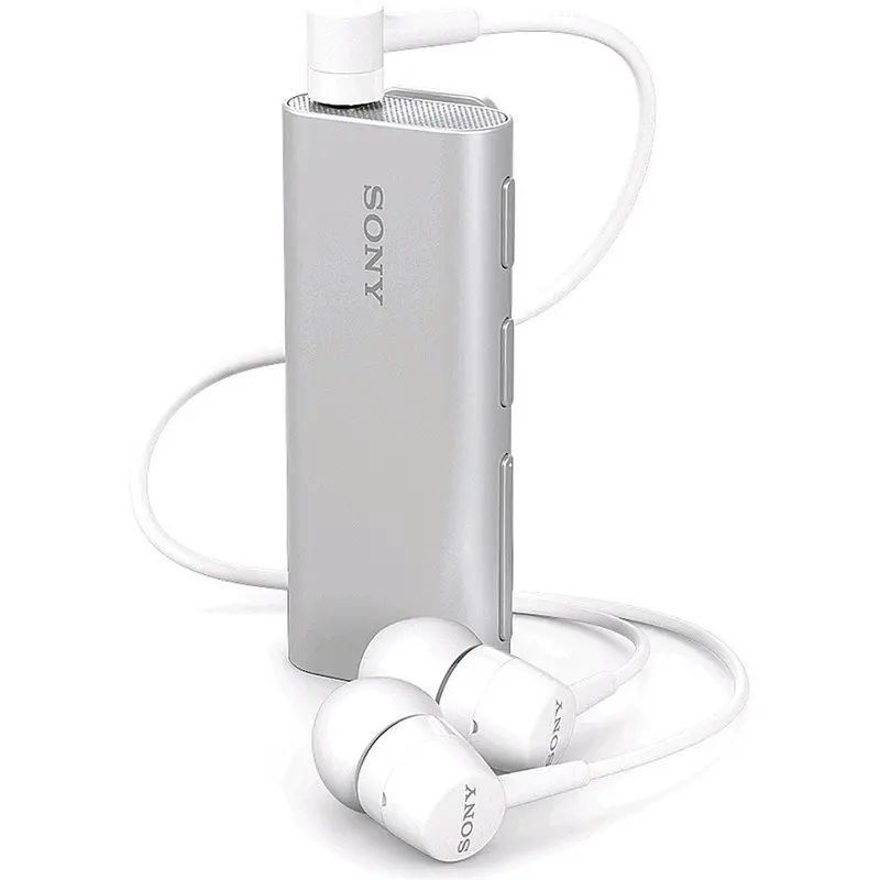 Bluetooth Headset With Speaker, Silver 1