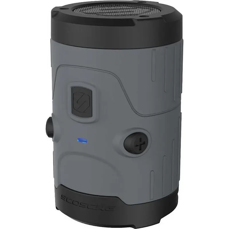 Bth2ogy Rugged Waterproof Bluetooth Speaker, Gray 1