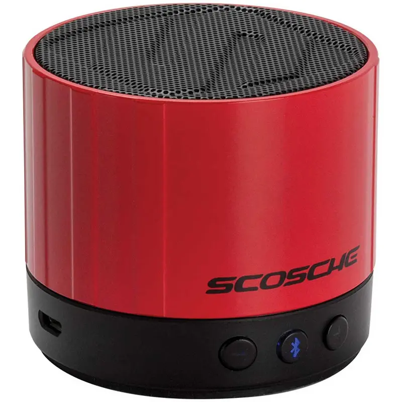 Btspk3rd Boomstream Mini Portable Bluetooth Speaker, Red 1