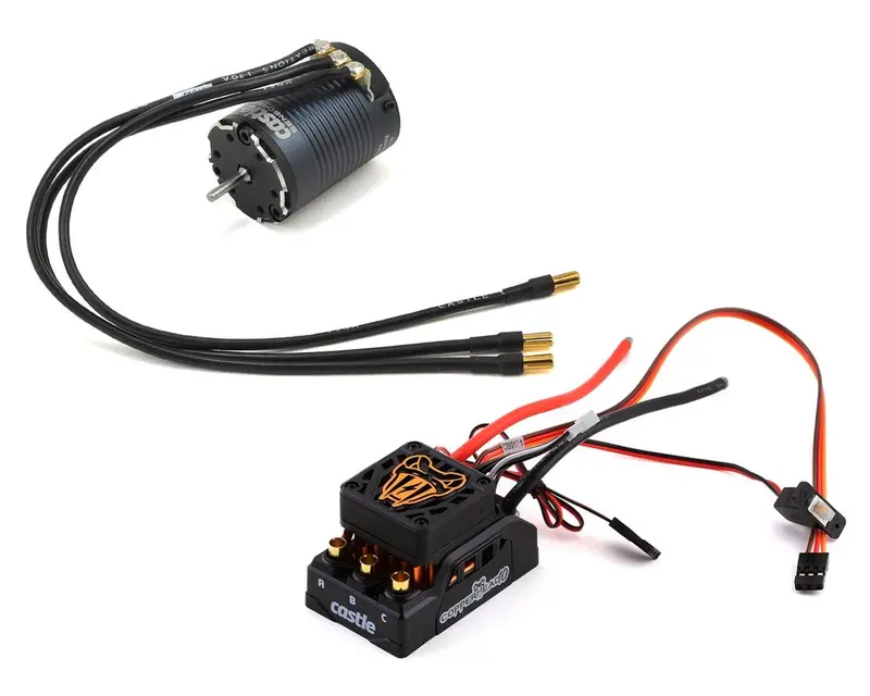 Castle Creations Copperhead 10 Sensored Esc Crawler Edition W/ 1406-2280Kv Sensored Motor 1