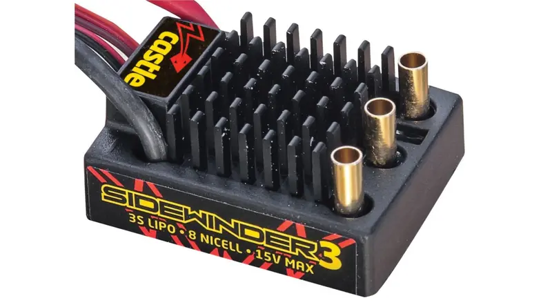 Castle Creations Sidewinder 3 Waterproof 1/10 Sport Esc 1
