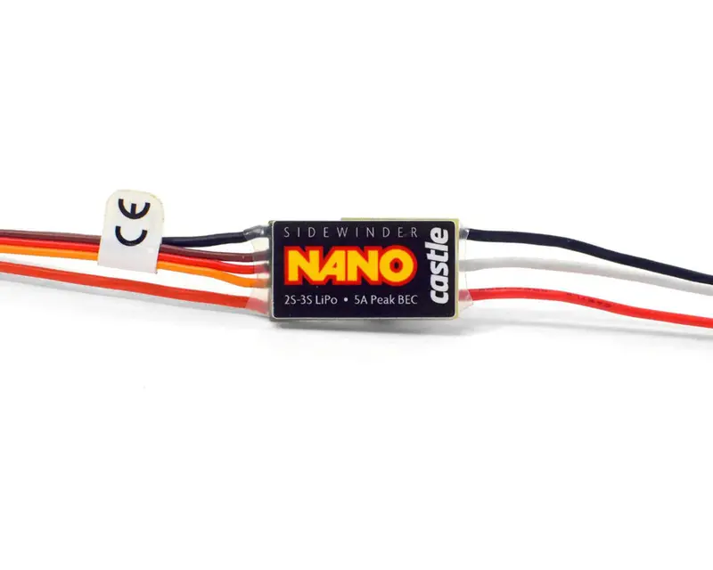Castle Creations Sidewinder Nano Micro Brushless/Brushed Esc (3S) (1/24 Or 1/18) 1