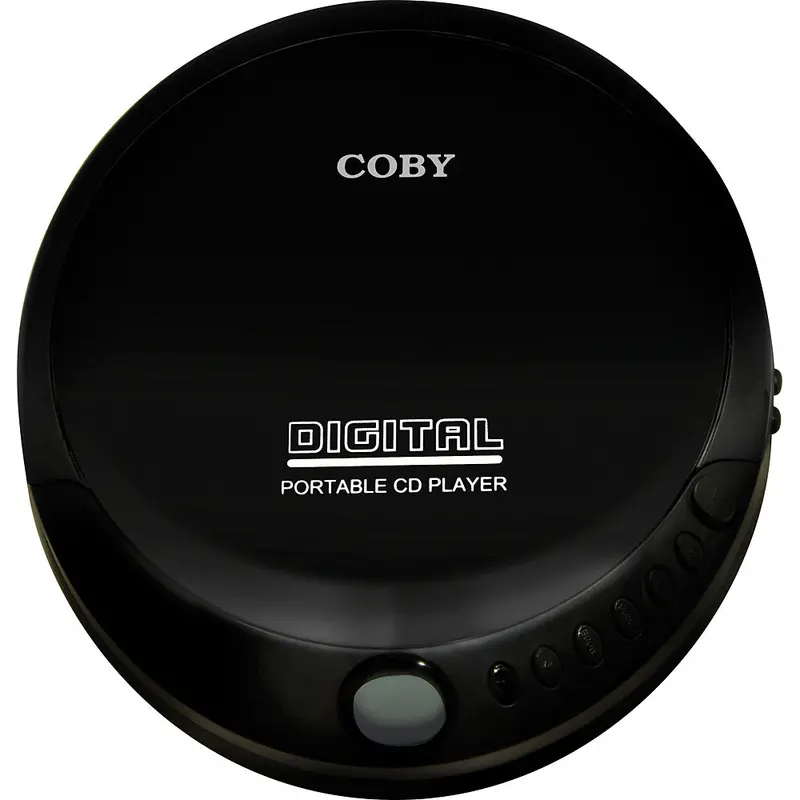 Cd-190-Blk Portable Compact Cd Player, Black 1
