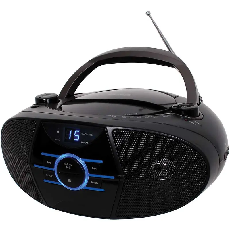Cd/Am/Fm Boombox With Bluetooth® 1