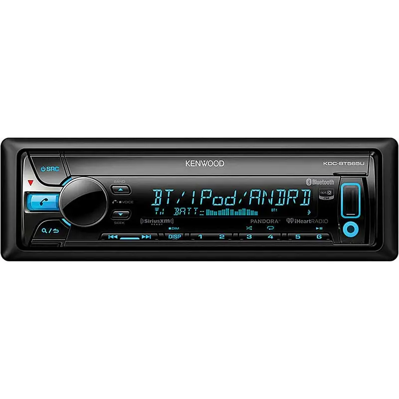 Cd Receiver W/ Bluetooth, Remote Flac, Ipod, Pandora, Sirius, Usb 1