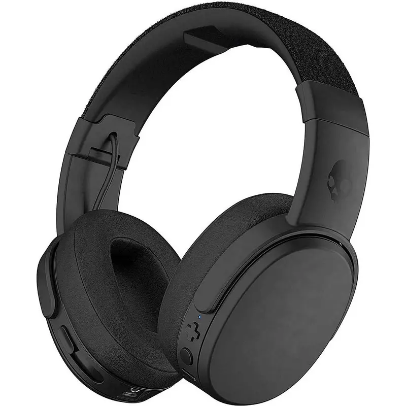 Crusher Bluetooth Wireless Over-Ear Headphone Stereo Haptic Bass, Black 1