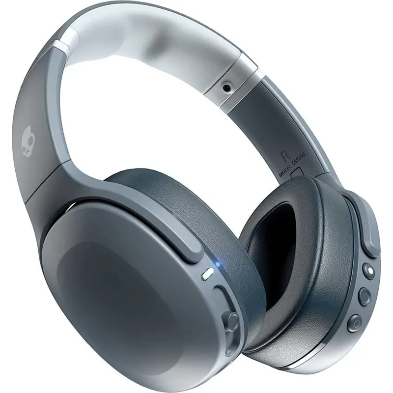 Crusher Evo Over-The-Ear Wireless Headphones, Chill Grey 1