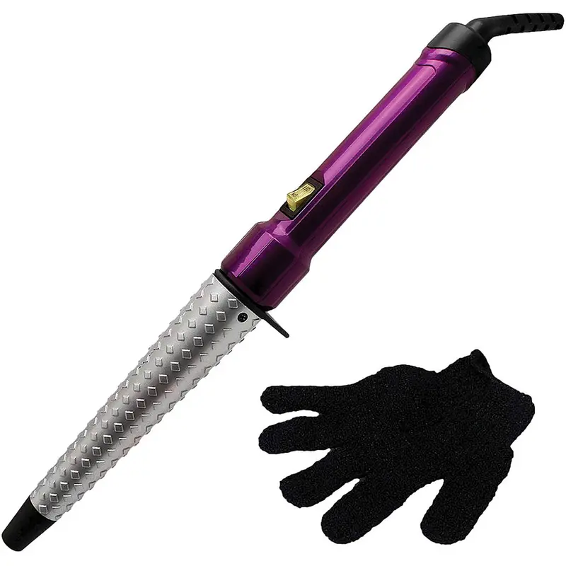 Curlipops Textured Conical Curling Wand 1