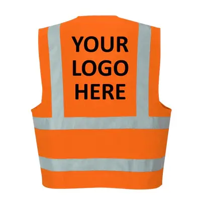 Custom Branded Hi-Vis Vest - Colours Available 1