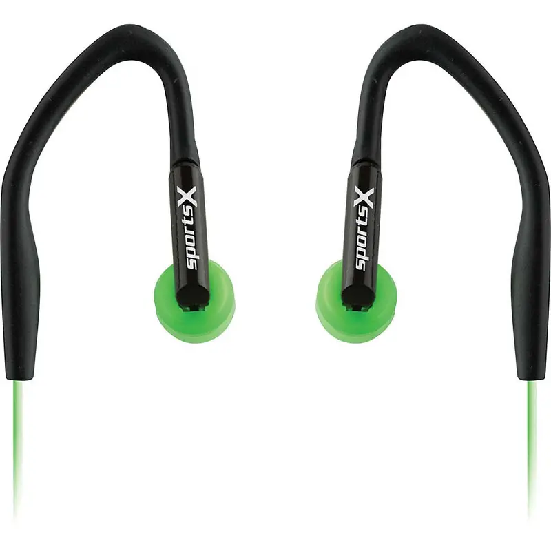 Cve54gr Jammerz Sports X Earphones, Green 1