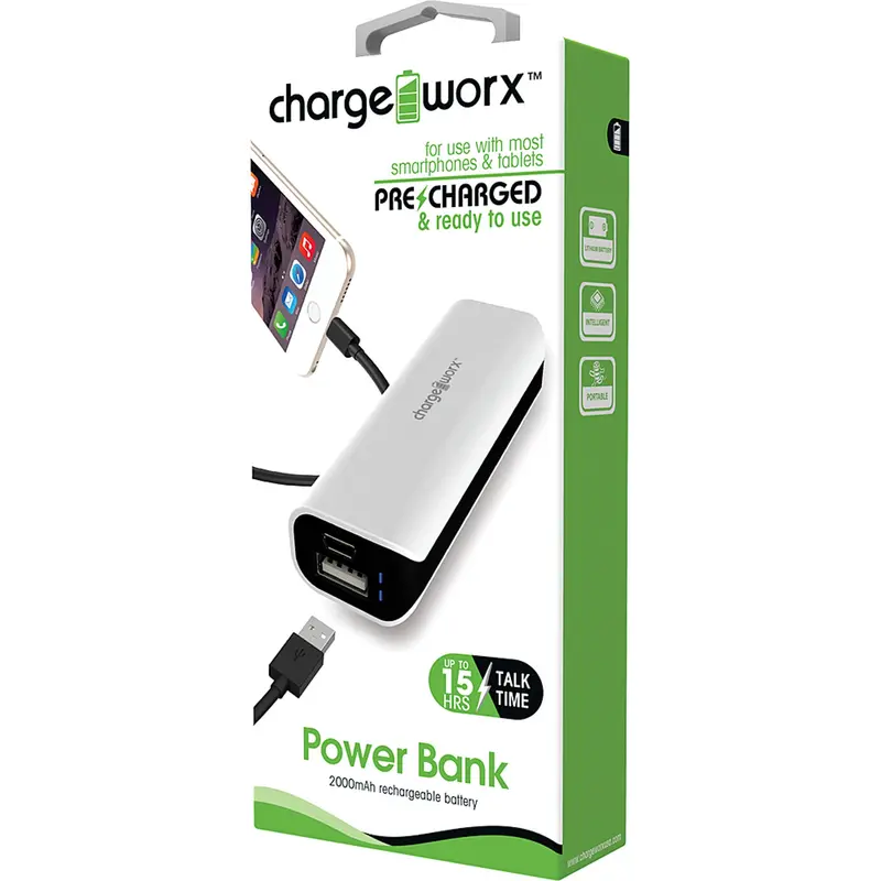 Cx6505wh Power Bank 10400Mah, Gray 1