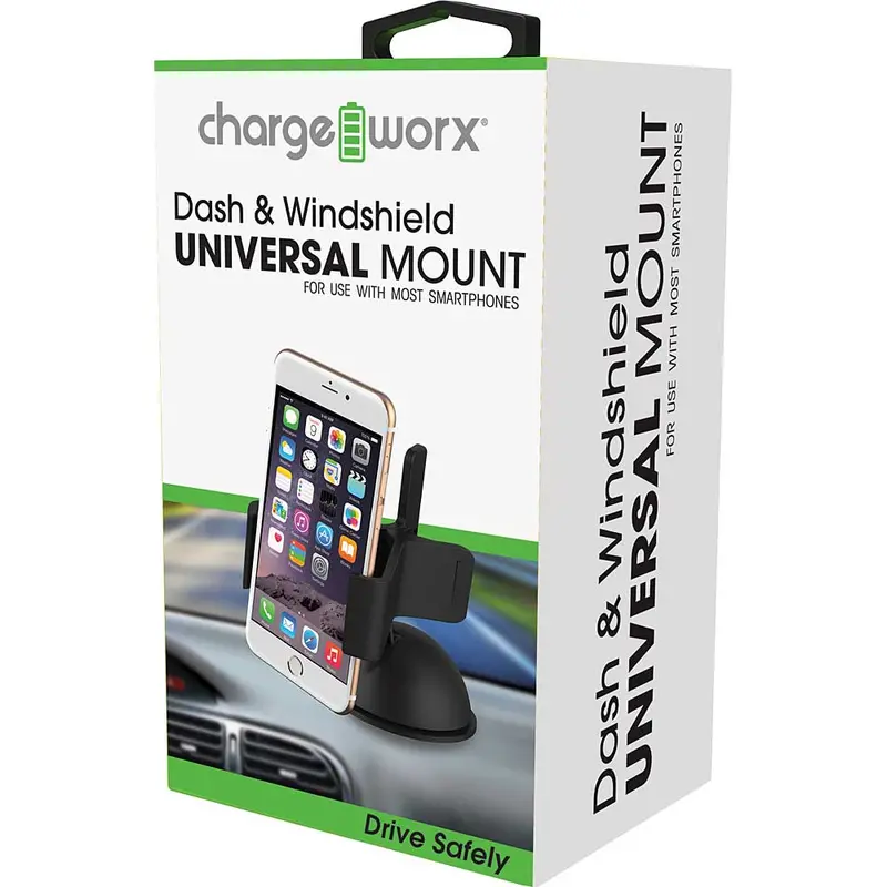 Dash Mount With Grip Clip For Use With Most Smartphones 1