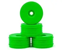De Racing "Speedline Plus" 1/8 Buggy Wheel (4) (Green) 1