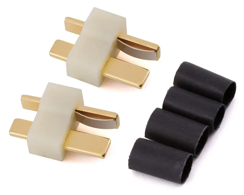 Deans High Temp Male Ultra Plug (2) (12~16Awg) 1