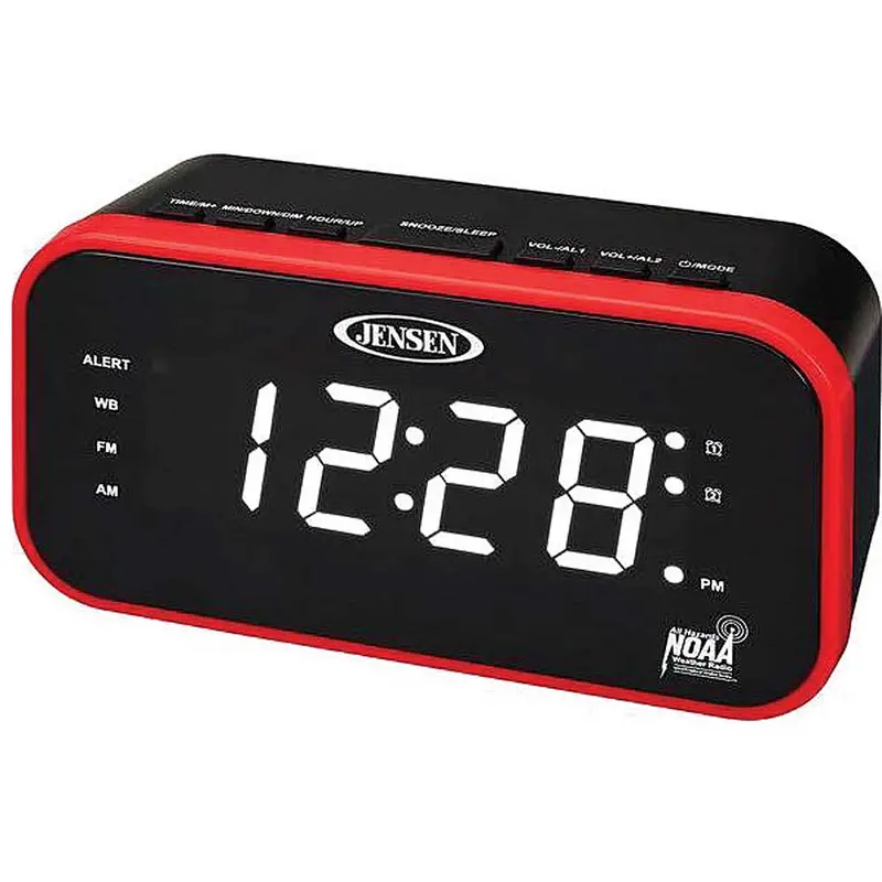 Digital Clock Radio With Weather Alert 1