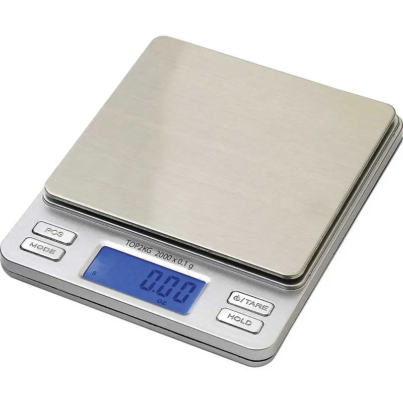 Digital Pocket Scale With Tare, Hold, And Pcs Function 2000 X 0.1 1