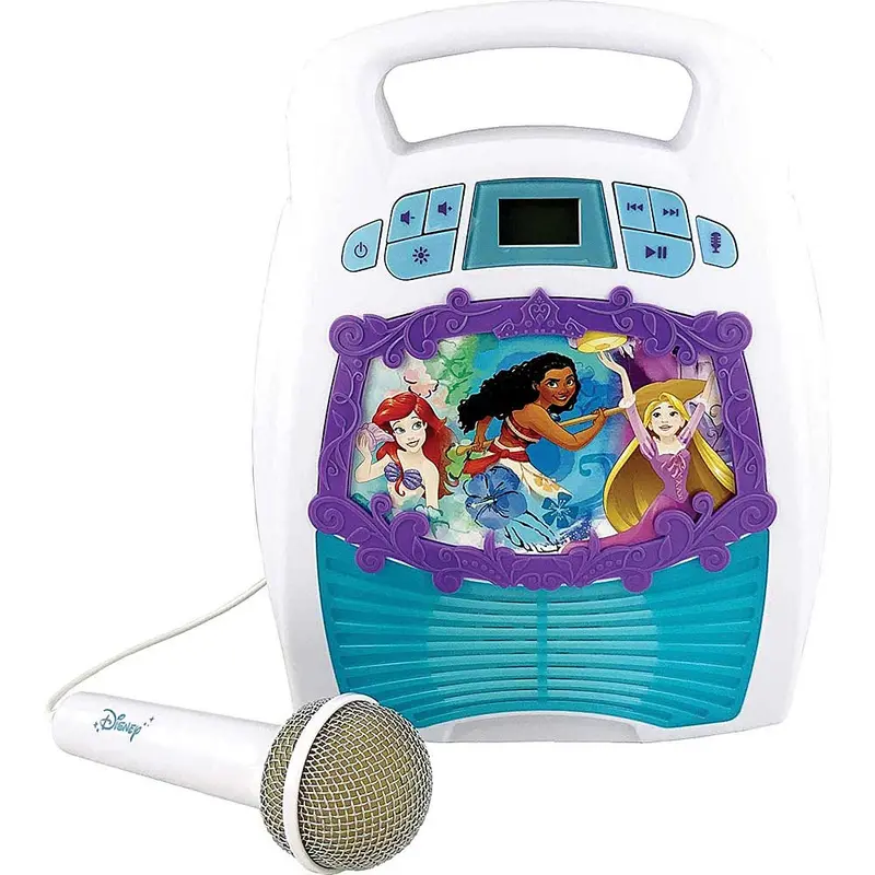 Disney Princess Bluetooth® Portable Mp3 Karaoke 1