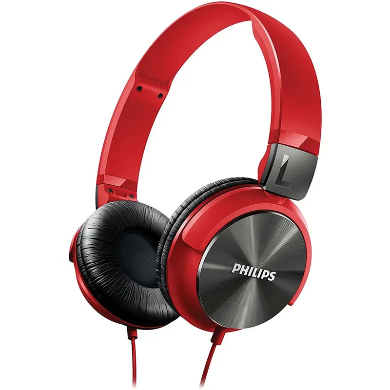 Dj Style Headphones, Red 1