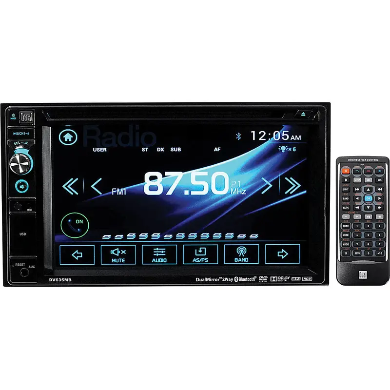 Double Din Bluetooth In-Dash Dvd/Cd/Am/Fm/Digital Media Car Stereo 1