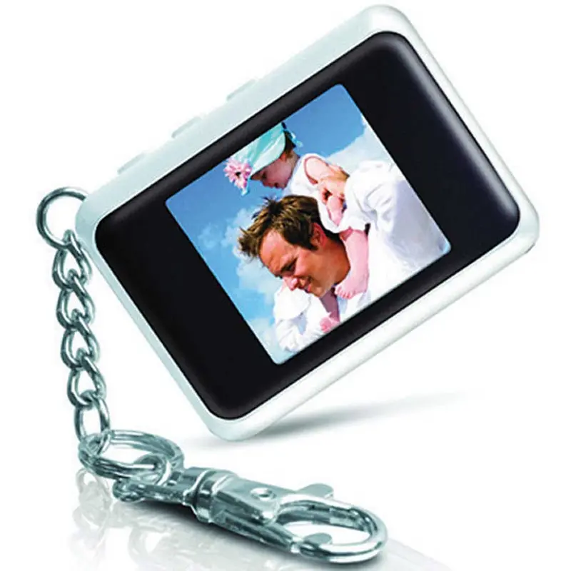Dp151wh 1.5" Tft Lcd Photo Keychain, White 1