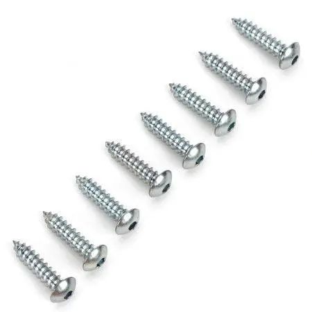 Dubro #2 X 1/2" Button Head Screws (8) 1