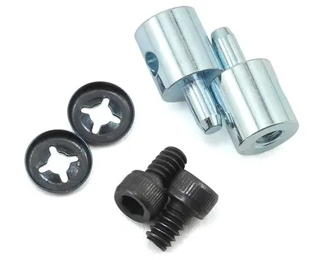 Dubro E/Z Connectors Heavy Duty 4-40 2Pc 1
